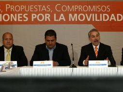 Autoridades estatales y municipales presentaron un nuevo proyecto de movilidad para la Zona Metropolitana de Guadalajara. E. BARRERA  /