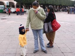 Temperaturas de hasta cuatro grados bajo cero se han registrado en Querétaro, particularmente en la Sierra Gorda. EL UNIVERSAL  /