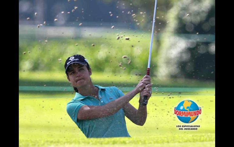 Lorena Ochoa practicó en el Country Club. E. PACHECO  /