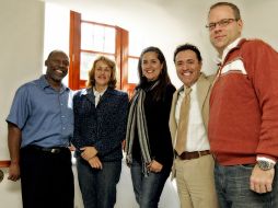 Leslie Dunner, Florencia Tinoco, MIreya Ruvalcaba, Juan Pablo Alvear y Adrian Dwight Griffin. E. BARRERA  /