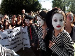 En la manifestación más reciente, fueron estudiantes de la Prepa 6 quienes exigieron la entrega de más recursos a la UdeG. A HINOJOSA  /