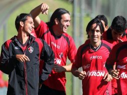 Los jugadores del Atlas se preparan para concluir el torneo con una victoria. MEXSPORT  /