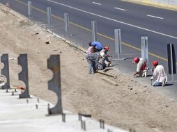 El sector de la cosntrucción todavía sigue débil. ARCHIVO  /