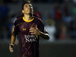 El jugador de Estudiantes Tecos lamenta que su equipo no pueda estar en la liguilla. MEXSPORT  /
