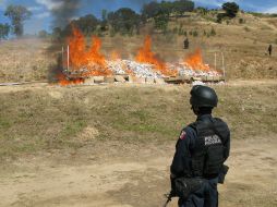Los fármacos pertenecen a los decomisos realizados en la Entidad, principalmente en el barrio de El Santuario. M. PATIÑO  /
