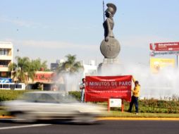 El rector de la UdeG deja entrever que el bloqueo de vialidades de este jueves puede ser el inicio de acciones más intensas. A HINOJOSA  /
