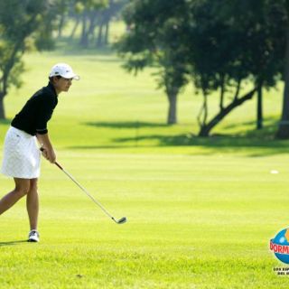 Lorena Ochoa está en el campo