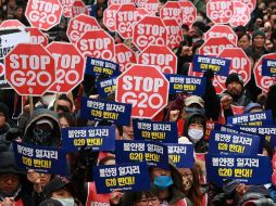 La espectación por la reunión del G20 también afectó a la economía mexicana. NTX  /