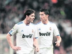 Xabi Alonso y Cristiano Ronaldo, “motores” del Real Madrid. GETTY IMAGES SPORT  /