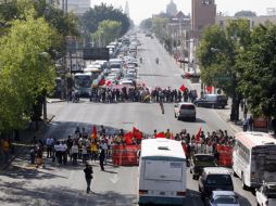 Las afectaciones al tránsito fueron evidentes en puntos tradicionalmente conflictivos. A. GARCÍA  /
