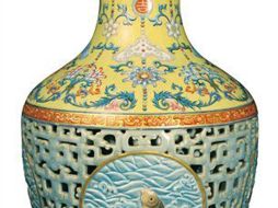 Según los expertos el artefacto perteneció a al emperador Qianlong de la dinastía Qing. AP  /