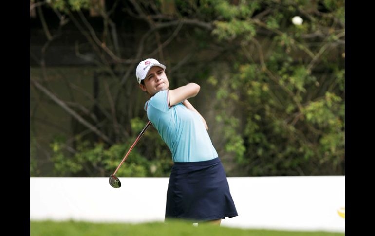 En la ronda de hoy, Lorena Ochoa termina con 71 golpes. E. PACHECO  /