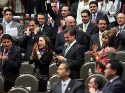 Los legisladores pidieron seguridad para su acceso a San Lázaro este fin de semana. EL UNIVERSAL  /