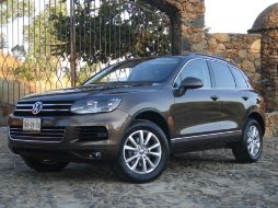 El lujo de la volkswagen Touareg 2011.ESPECIAL  /