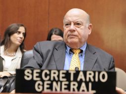José Miguel Insulza, secretario general de la OEA. EFE  /