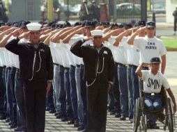 Los nuevos elementos están listos para incorporarse a las filas del personal operativo naval. ARCHIVO  /