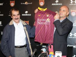 Presentación de Sánchez Solá como el nuevo director técnico de Estudiantes. EL INFORMADOR A. CAMACHO  /