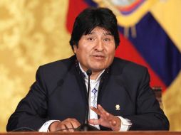 Evo Morales, presidente de Bolivia. ARCHIVO  /