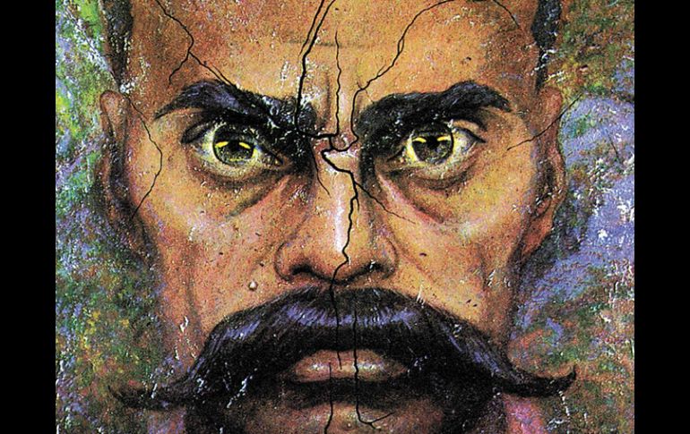La imagen forma parte del material gráfico del libro. Retrato de Emiliano Zapata (óleo sobre tela), de Adolfo Best Maugard. EL UNIVERSA  /