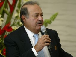 Carlos Slim, visionario de soluciones económicas. ARCHIVO  /