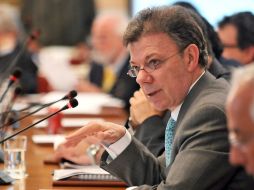 De acuerdo con especialistas, el mandatario colombiano restableció la ‘‘armonía’’. EFE  /