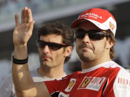 El piloto español se mostró muy desanimado al término de la carrera. AP  /