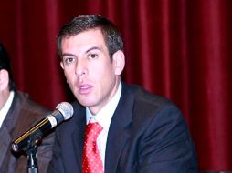 El presidente municipal de Tlaquepaque. Miguel Castro,  pugnará por recursos para el Bulevar Tlaquepaque-Tonaltecas. ARCHIVO  /