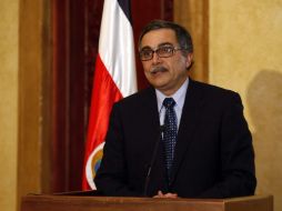 René Castro, canciller de Costa Rica protesta por acusaciones contra México. EFE  /