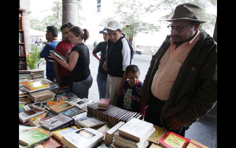 En la Feria Municipal Guadalajara Literaria y Diversa participaron 14 librerías.A. CAMACHO  /