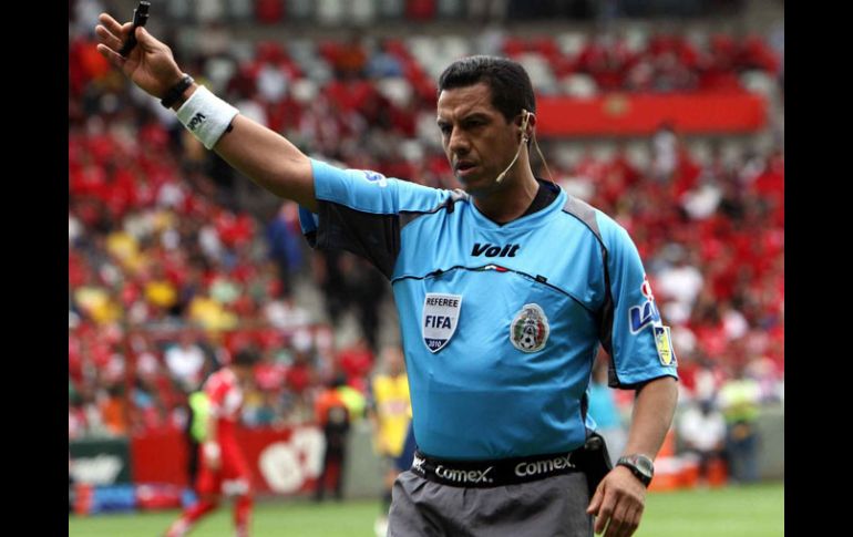 El silbante dos veces mundialista se despedirá de las canchas al final de este torneo. MEXSPORT  /