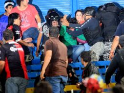 Las versiones de cómo se inició la bronca y los incidentes posteriores se han ido esclareciendo. MEXSPORT  /