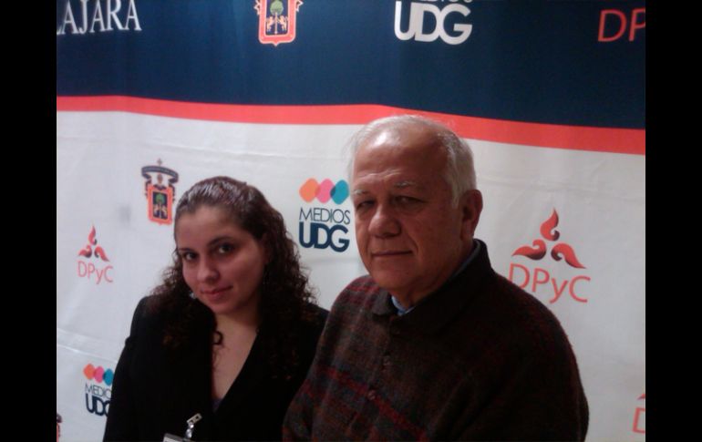 Los ganadores Luz Berenice López Hernández y Felipe de Jesús Lozano Kasten. R. ZAPATA  /