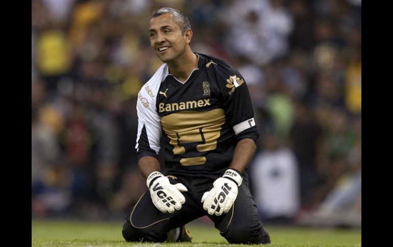 Sergio Bernal tienen la posibilidad de conquistar con los Pumas su cuarta corona de liga. MEXSPORT  /