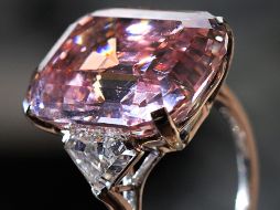 El diamante tiene la clasificación más alta de pureza y color. AFP  /