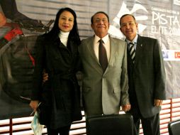 De izquierda a derecha, Guillermo Gutiérrez, Hellen Ponce y Federico Torres. E. BARRERA  /