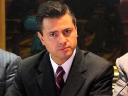 Enrique Peña Nieto afirmó que el tema del Mando Único Policial debe ser disctudiso en el Congreso. EL UNIVERSAL  /