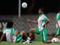 Los jugadores de la Selección mexicana durante un entrenamiento en el Mundial de Sudáfrica. JAMMEDIA  /