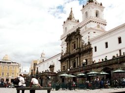La Iglesia de San Francisco es la más vieja de Quito. ESPECIAL  /