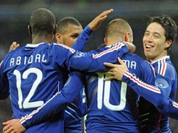 La Selección francesa triunfó en su choque amistoso ante Inglaterra. EFE  /