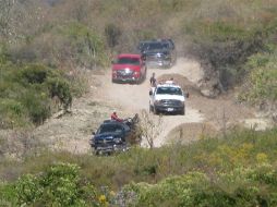 En diversos puntos se encontraron restos humanos con cerca de dos meses de evolución cadavérica. M. PATIÑO  /