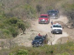 Los cadáveres de tres mujeres fueron encontrados en la brecha Camino al Jagüey. M. PATIÑO  /