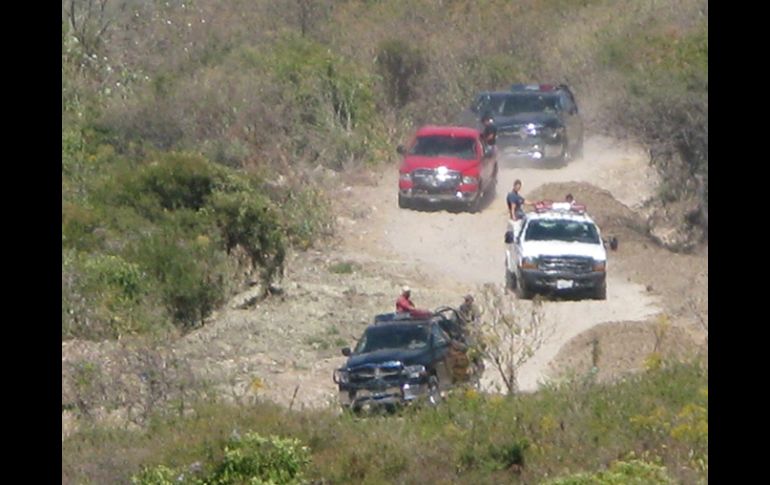 Los cadáveres de tres mujeres fueron encontrados en la brecha Camino al Jagüey. M. PATIÑO  /