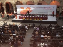 Ayer, en el Congreso se llevó a cabo el foro sobre la Ley de Coordinación Metropolitana del Estado. ESPECIAL  /