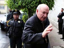 El obispo de Ecatepec, Onésimo Cepeda Silva, podría ir a la cárcel por intentar quedarse con una colección de pinturas. EL UNIVERSAL  /