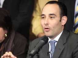 Roberto Gil Zuarth celebró que el Tribunal haya confirmado que es elegible para encabezar el blanquiazul. EL UNIVERSAL  /