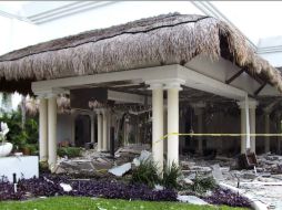 El Hotel Princess registró una explosión el domingo pasado. AP  /