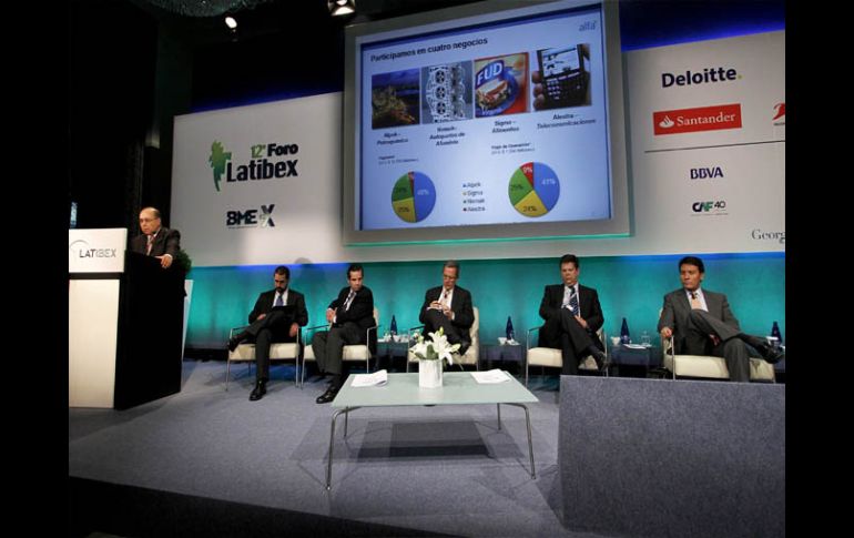 México está presente en el 12 Foro Latibex donde discuten la formulación de nuevas regulaciones en la inversión. NOTIMEX  /