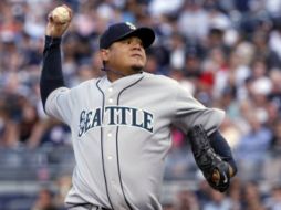 Félix Hernández es el segundo venezolano en ganar el Cy Young de la Liga Américana. AP  /