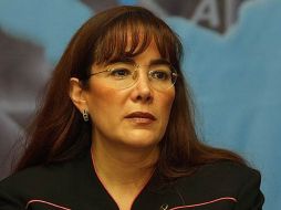 La senadora, Yeidckol Polevnsky. ARCHIVO  /