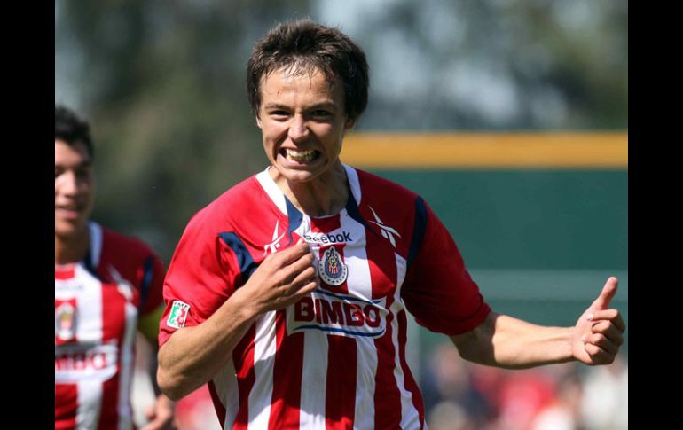 Érick Torres ha llamado la atención en las fuerzas básicas del Guadalajara. MEXSPORT  /